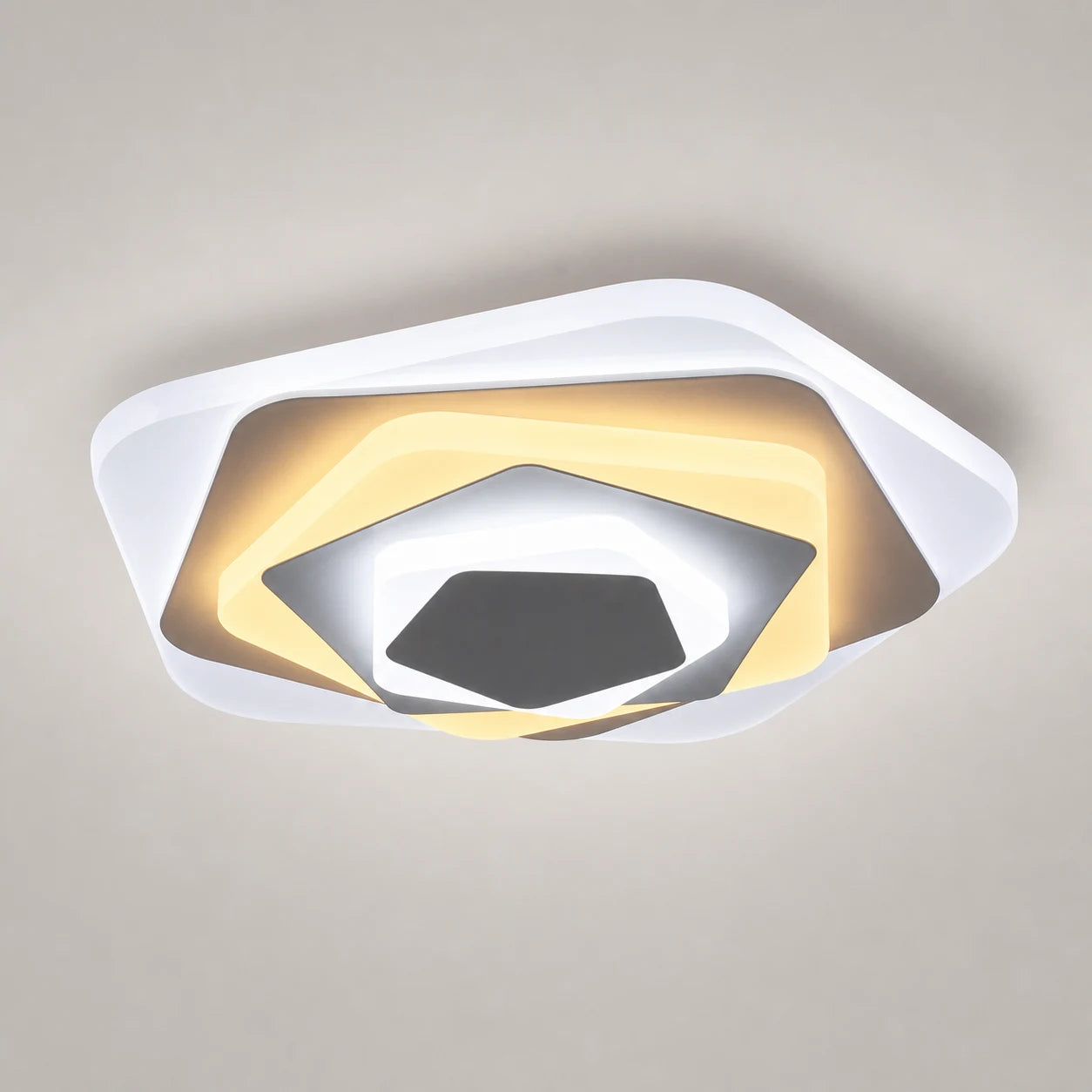 Πολυέλαιος LED SIENA 40W, Διάμετρος 23cm, Κρύο/Ζεστό/Ουδέτερο φως, Λευκό - 01_LL660WH.png
