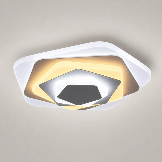 Πολυέλαιος LED SIENA 40W, Διάμετρος 23cm, Κρύο/Ζεστό/Ουδέτερο φως, Λευκό - 01_LL660WH.png