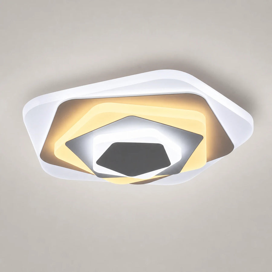 Πολυέλαιος LED SIENA 40W, Διάμετρος 23cm, Κρύο/Ζεστό/Ουδέτερο φως, Λευκό - 01_LL660WH.png