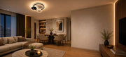 Κρυστάλλινος πολυέλαιος LED PRISMIQ 45W, 3 κύκλοι, Κρύο/Ζεστό/Ουδέτερο φως, Μαύρο - 01_LL654-300BK.png
