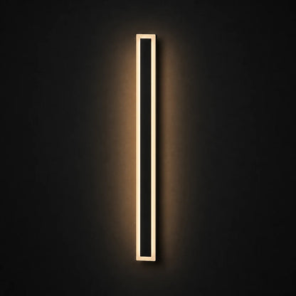 Mack Outdoor LED Φωτιστικό τοίχου, Μήκος 90cm, 10W, IP65, Metal, Linear, Black - 02_AX200-900BK.png