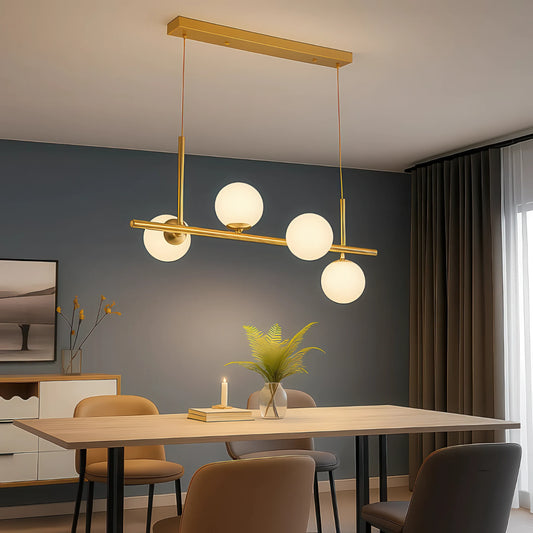 Πολυέλαιος μοντέρνος λαμπτήρας LOFT Pavilion, 4x G9, χρυσός, μέταλλο, ρυθμιζόμενο ύψος - 02_LC800-4GD.png