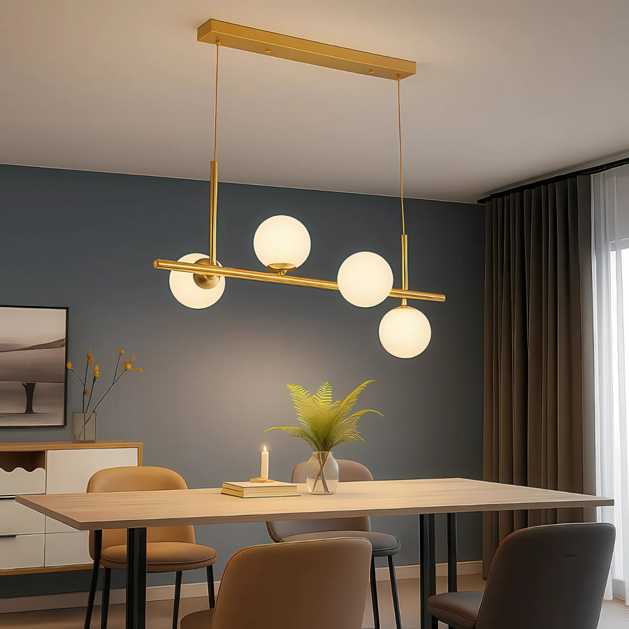 Πολυέλαιος μοντέρνος λαμπτήρας LOFT Pavilion, 4x G9, χρυσός, μέταλλο, ρυθμιζόμενο ύψος - 02_LC800-4GD.png