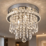 Alberico Στρογγυλός πολυέλαιος LED, 17W, Κρύο/Ζεστό/Ουδέτερο φως, Κρύσταλλο, Γυαλιστερό Chrome - 02_LL010.png