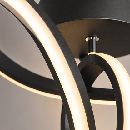 Πολυέλαιος VERTEX Pulse LED, 13W, Κυματιστός, Ψυχρός/Ζεστός/Ουδέτερος Φως, Μαύρος - 02_LL562BK.png