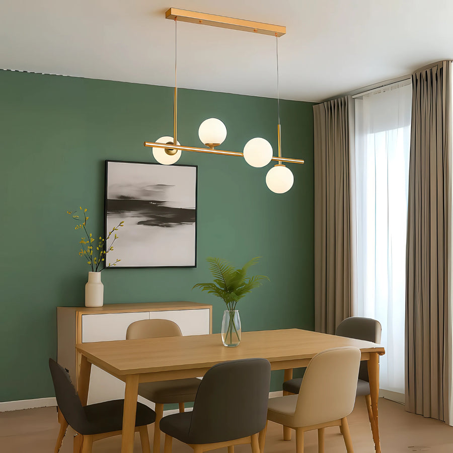 LOFT Pavilion Modern Bulb Chandelier, 4x G9, Gold, Metal, ρυθμιζόμενο ύψος - 03_LC800-4GD.png