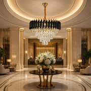 Crystal Chandelier VERSAILLES Elegance 8x E14, Διάμετρος 50cm, Χρυσός, Ρυθμιζόμενο Ύψος - 04_CC900-500GD.png