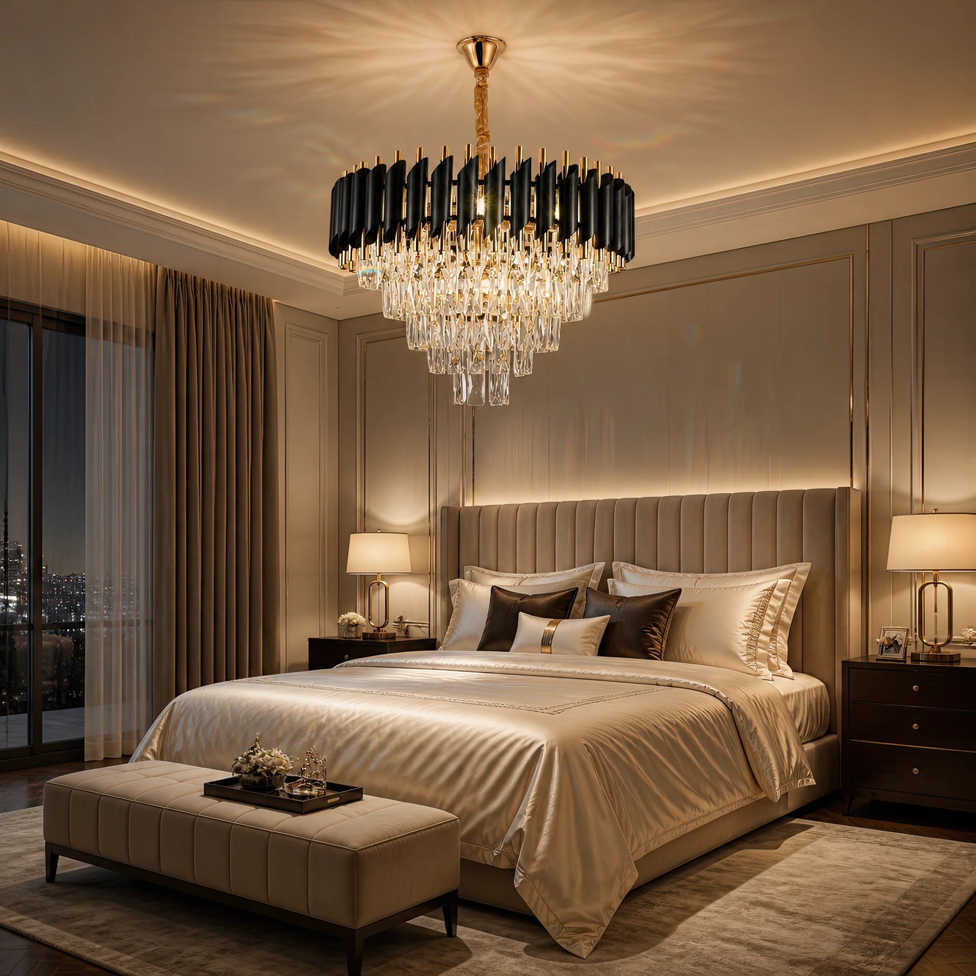 Κρυστάλλινος πολυέλαιος VERSAILLES Elegance 8x E14, Διάμετρος 50cm, Χρυσός, Ρυθμιζόμενο Ύψος - 05_CC900-500GD.png