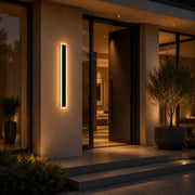 Mack Outdoor LED Φωτιστικό τοίχου, Μήκος 30cm, 4W, IP65, Metal, Linear, Black - 06_AX200-300BK.png