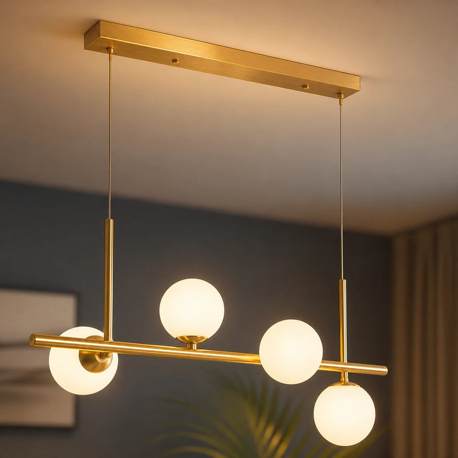 Πολυέλαιος μοντέρνος λαμπτήρας LOFT Pavilion, 4x G9, χρυσός, μέταλλο, ρυθμιζόμενο ύψος - 06_LC800-4GD.png