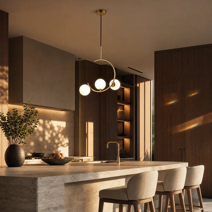 Πολυέλαιος LOFT Atrium, 3x G9, Λευκός Χρυσός, Μέταλλο, Ρυθμιζόμενο ύψος - 06_LC802-3GD.png
