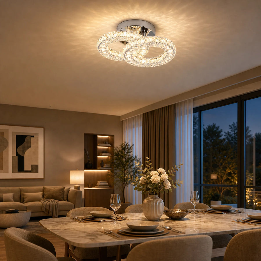 LED και κρυστάλλινος πολυέλαιος ZABINA 25W, 2 κύκλοι, κρύο/ζεστό/ουδέτερο φως, γυαλιστερό χρώμιο - 07_LT062CR.png