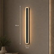 Mack Outdoor LED Φωτιστικό τοίχου, Μήκος 90cm, 10W, IP65, Metal, Linear, Black - 08_AX200-900BK.png