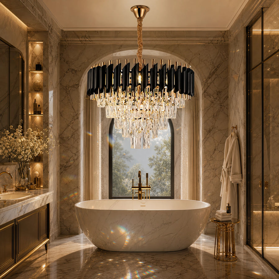Κρυστάλλινος πολυέλαιος VERSAILLES Elegance 8x E14, Διάμετρος 50cm, Χρυσός, Ρυθμιζόμενο Ύψος - 08_CC900-500GD.png