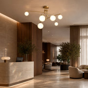 Πολυέλαιος με Στρογγυλή Σκιά, PENTHOUSE Dome, 6x G9, Gold, Metal - 08_LC825GD.png