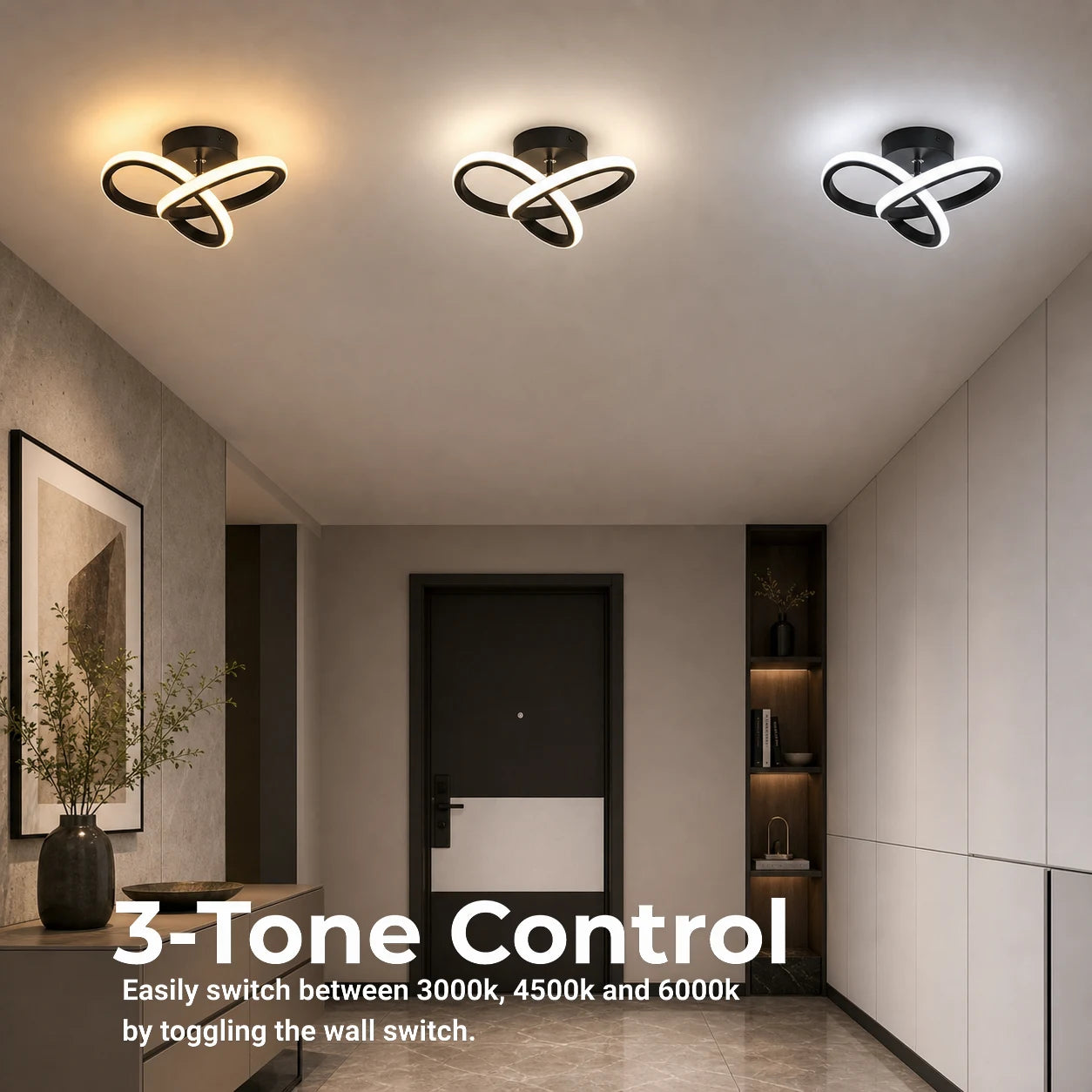 Πολυέλαιος LED VERTEX Infinitum 13W, Ψυχρός/Ζεστός/Ουδέτερος φωτισμός, Μαύρος - 08_LL563BK.png