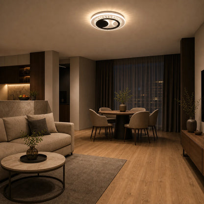Κρυστάλλινος πολυέλαιος LED ARIELLA 39W, Στρογγυλός, Ψυχρός/Ζεστός/Ουδέτερος Φως, Μαύρος - 08_LL602BK.png
