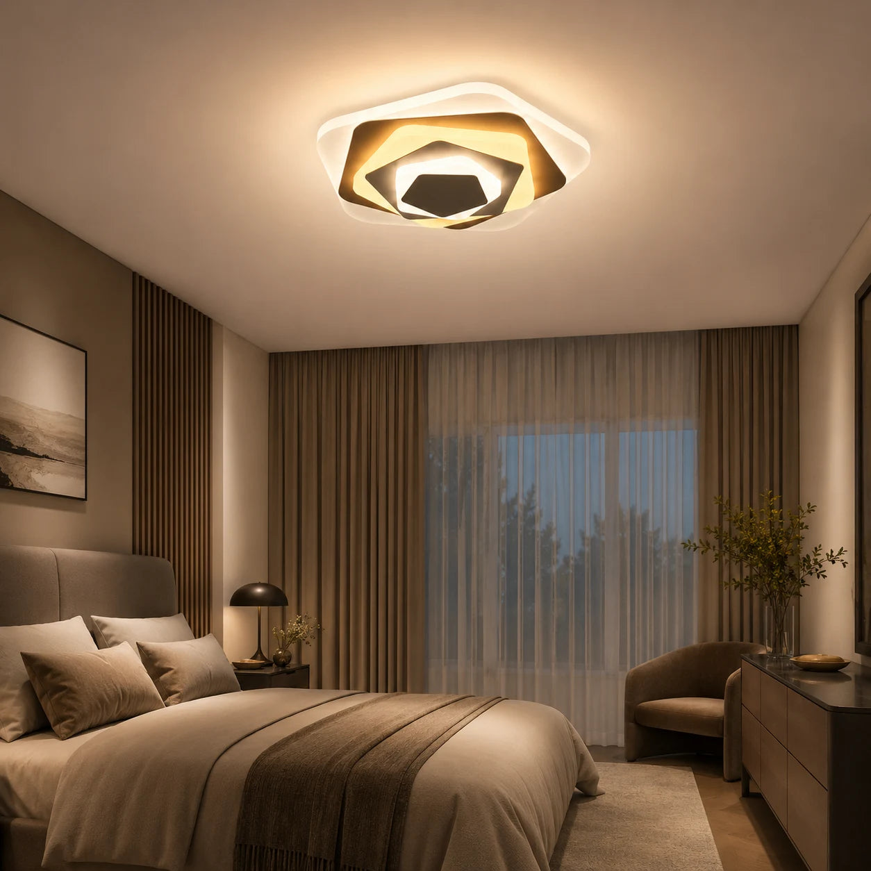 Πολυέλαιος LED SIENA 40W, Διάμετρος 23cm, Κρύο/Ζεστό/Ουδέτερο φως, Λευκό - 08_LL660WH.png
