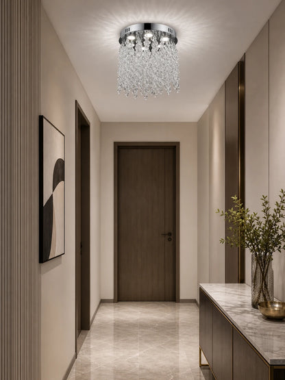 Candelabru LED Cristal LLC210/400CH Rotund, 22W, Lumina Rece/Calda/Neutra, Cristal, Crom Lucios - 08_LLC210-400CH.png