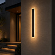 Mack Outdoor LED Φωτιστικό τοίχου, Μήκος 30cm, 4W, IP65, Metal, Linear, Black - 09_AX200-300BK.png
