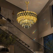 PIERREFONDS Elegance Crystal Chandelier 8x E14, Διάμετρος 48,5cm, Γυαλιστερό Χρυσό, Ρυθμιζόμενο Ύψος - 09_CC8942-500.png