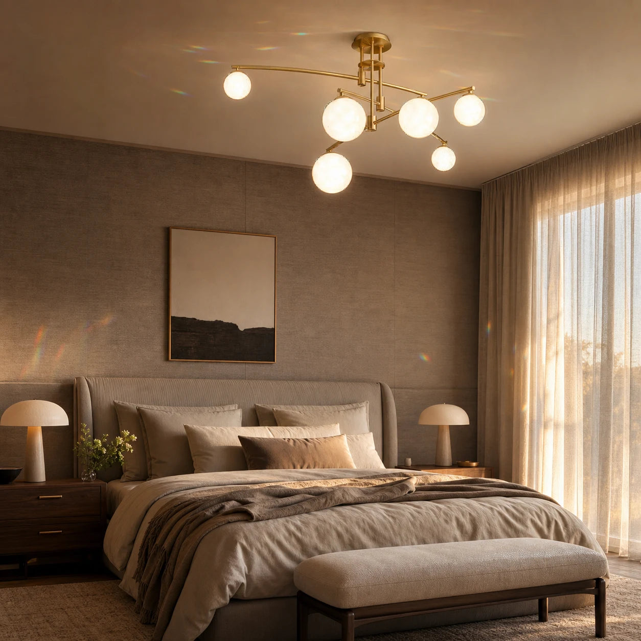 Πολυέλαιος με Στρογγυλή Σκιά, PENTHOUSE Dome, 6x G9, Χρυσό, Μέταλλο - 09_LC825GD.png