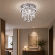 Alberico Στρογγυλός πολυέλαιος LED, 17W, Κρύο/Ζεστό/Ουδέτερο φως, Κρύσταλλο, Γυαλιστερό Chrome - 10_LL010.png
