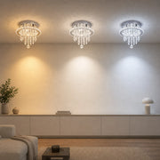 Alberico Στρογγυλός πολυέλαιος LED, 17W, Κρύο/Ζεστό/Ουδέτερο φως, Κρύσταλλο, Γυαλιστερό Chrome - 11_LL010.png