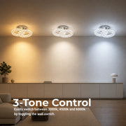 LED και κρυστάλλινος πολυέλαιος ZABINA 25W, 2 κύκλοι, κρύο/ζεστό/ουδέτερο φως, γυαλιστερό χρώμιο - 11_LT062CR.png