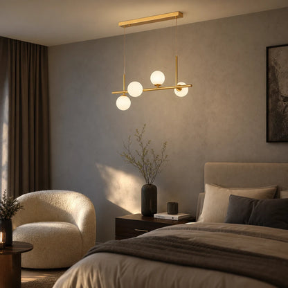 Πολυέλαιος μοντέρνος λαμπτήρας LOFT Pavilion, 4x G9, χρυσός, μέταλλο, ρυθμιζόμενο ύψος - 12_LC800-4GD.png