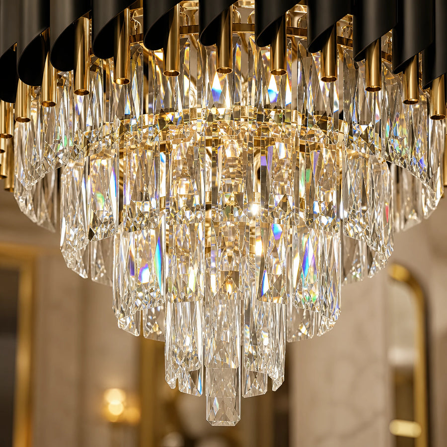 Κρυστάλλινος πολυέλαιος VERSAILLES Eleganza 8x E14, Διάμετρος 50cm, Χρυσός, Ρυθμιζόμενο Ύψος - 13_CC900-500GD.png