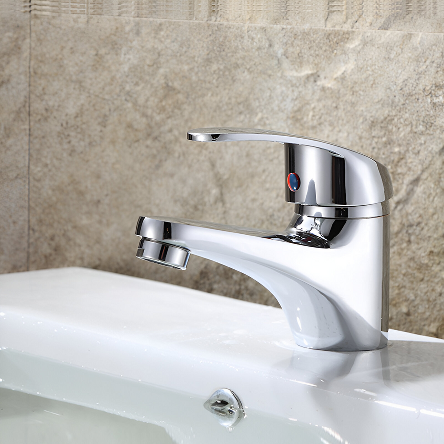 Ban Baucet, Alloy, Chrome, LV001 Bathroom Faucets Προεπιλεγμένος τίτλος Alessandro Design