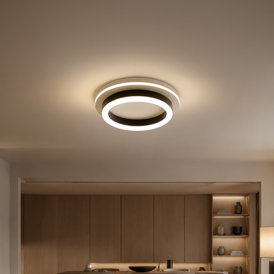 MODERN LED Chandelier 25W, Διάμετρος 20cm, Στρογγυλό, Κρύο/Ζεστό/Ουδέτερο φως, Μαύροι πολυέλαιοι LED Προεπιλεγμένος τίτλος Alessandro Design