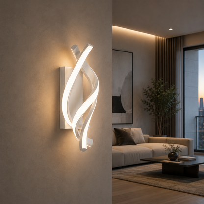 Reid LED φωτιστικό τοίχου 13W, Κρύο/Ζεστό/Ουδέτερο φως, Λευκά φώτα τοίχου εσωτερικού χώρου Προεπιλεγμένος τίτλος Alessandro Design