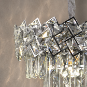 Crystal Chandelier WINDSOR Nobile 5xE14, Διάμετρος 39cm, Γυαλιστερό Chrome, Ρυθμιζόμενο ύψος Crystal Chandeliers Προεπιλεγμένος τίτλος Alessandro Design