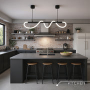 Πολυέλαιος DIVINO LED με εύκαμπτο σωλήνα σιλικόνης - 24W, ρυθμιζόμενο φως, μαύρο ματ μοντέρνοι πολυέλαιοι Προεπιλεγμένος τίτλος Alessandro Design