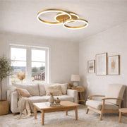 Πολυέλαιος LED με τηλεχειριστήριο RINOVA 66W, 2 κύκλοι, κρύο/θερμ/ουδέτερο φως, ρυθμιζόμενο, λαμπερό χρυσό LED πολυέλαιοι με τηλεχειριστήριο Προεπιλεγμένος τίτλος Alessandro Design