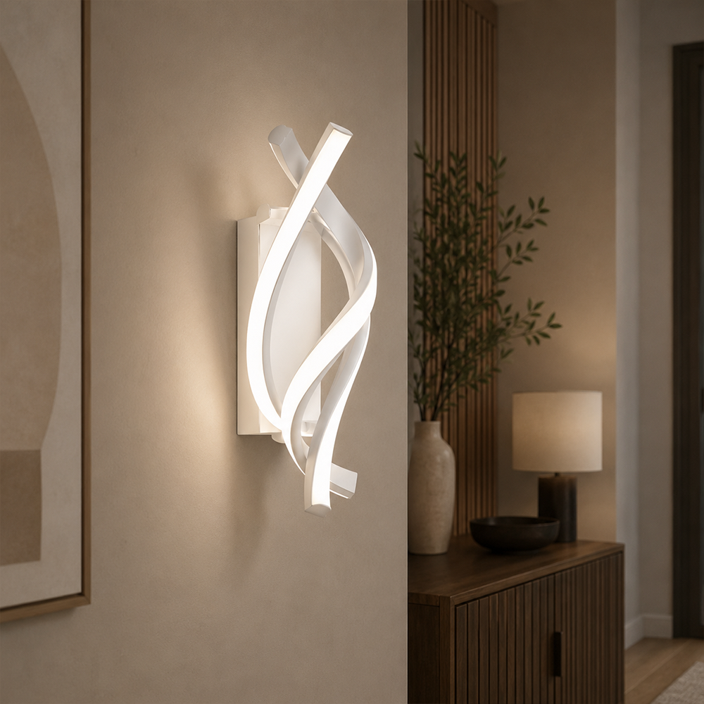 Reid LED φωτιστικό τοίχου 13W, Κρύο/Ζεστό/Ουδέτερο φως, Λευκά φώτα τοίχου εσωτερικού χώρου Προεπιλεγμένος τίτλος Alessandro Design