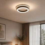 MODERN LED Chandelier 25W, Διάμετρος 20cm, Στρογγυλό, Κρύο/Ζεστό/Ουδέτερο φως, Μαύροι πολυέλαιοι LED Προεπιλεγμένος τίτλος Alessandro Design