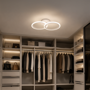 Πολυέλαιος LED με τηλεχειριστήριο BETTY 27W, 2 κύκλοι, κρύο/θερμ/ουδέτερο φως, ρυθμιζόμενο, λευκός πολυέλαιος LED με τηλεχειριστήριο Προεπιλεγμένος τίτλος Alessandro Design