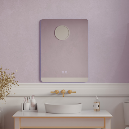 Touch Alexandra LED Mirror, Demister System 45X60cm Korman Mirrors E Προεπιλεγμένος τίτλος Alessandro Design