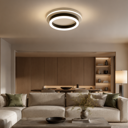 MODERN LED Chandelier 25W, Διάμετρος 20cm, Στρογγυλό, Κρύο/Ζεστό/Ουδέτερο φως, Μαύροι πολυέλαιοι LED Προεπιλεγμένος τίτλος Alessandro Design