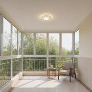 Spot LED ORBITA, 5W, Rotund, Lumina Rece + RGB, Alb, Rasina si Sticla Spot LED Default Title Alessandro Design