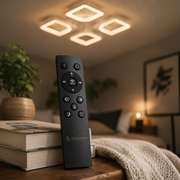 Πολυέλαιος LED με τηλεχειριστήριο ZOE 53W, 4 τετράγωνα, κρύο/θερμό/ουδέτερο φως, ρυθμιζόμενο, λευκός πολυέλαιος LED με τηλεχειριστήριο Προεπιλεγμένος τίτλος Alessandro Design