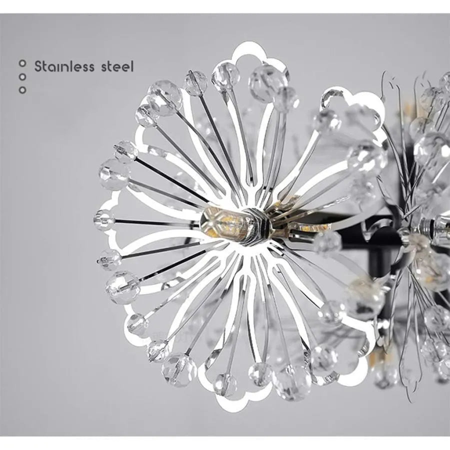 Crystal Chandelier PETERHOF Petito, 13xG4, Diameter 52 cm, Black Modern Chandeliers Προεπιλεγμένος τίτλος Alessandro Design