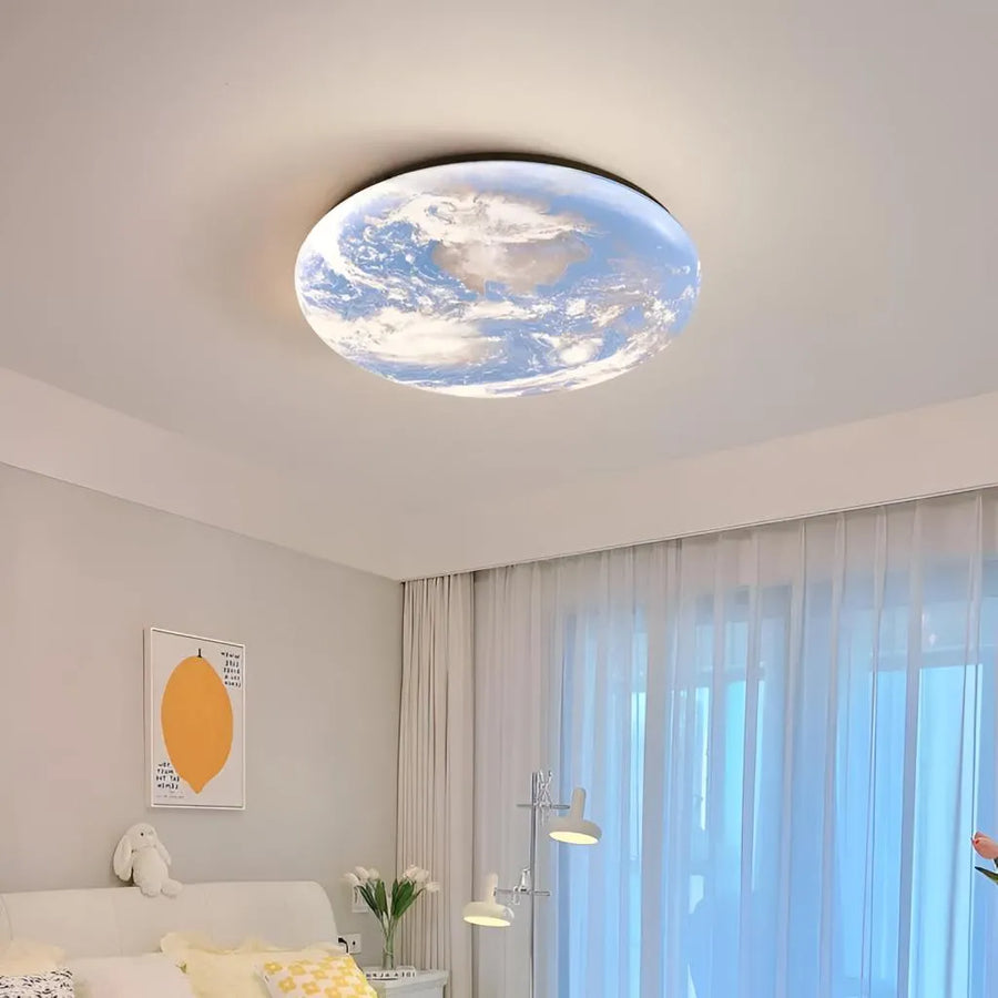 Πολυέλαιος LED EARTH 41W, Διάμετρος 30cm, Κρύο/Ζεστό/Ουδέτερο φως, Blue LED Πολυέλαιοι Προεπιλεγμένος τίτλος Alessandro Design