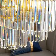 Crystal Chandelier TRIANON Eleganza 6x E27, Διάμετρος 47cm, Γυαλιστερό Χρυσό, Ρυθμιζόμενο Ύψος Crystal Chandeliers Προεπιλεγμένος τίτλος Alessandro Design