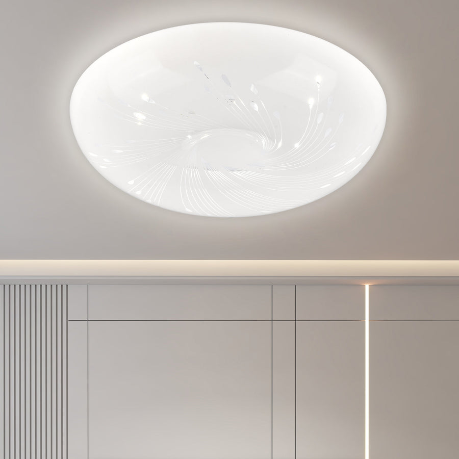 Plafonieră LED 35 cm, 31W, 3000K / 4000K / 6000K, Alb, Metal si Acril Plafoniere LED Default Title Alessandro Design