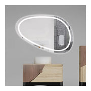 Καθρέφτης LED, 80x45cm, Disegno Touch Marcello, Demister System, Dimabila Mirrors Korman E Προεπιλεγμένος τίτλος Alessandro Design