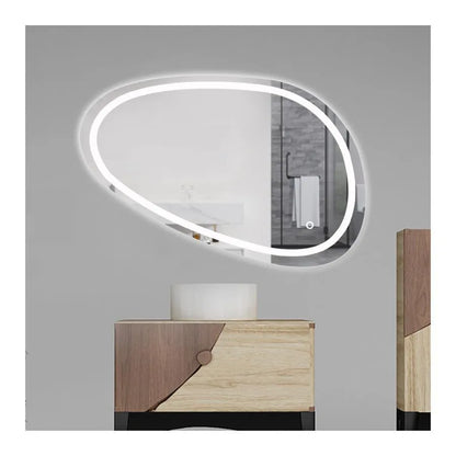 Καθρέφτης LED, 80x45cm, Disegno Touch Marcello, Demister System, Dimabila Mirrors Korman E Προεπιλεγμένος τίτλος Alessandro Design